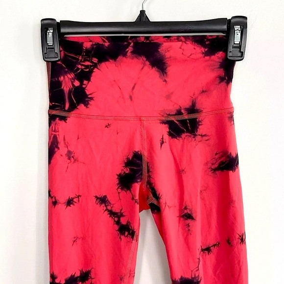 Lululemon Wunder Train High-Rise Tight 25" Tie Dye Carnation - Picture 1 of 8